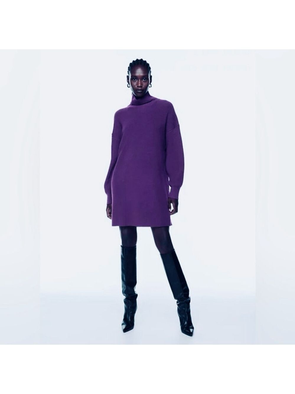 ** Babaton McLean Oversized Stretch Merino Yak Blend Sweater Dress US XS